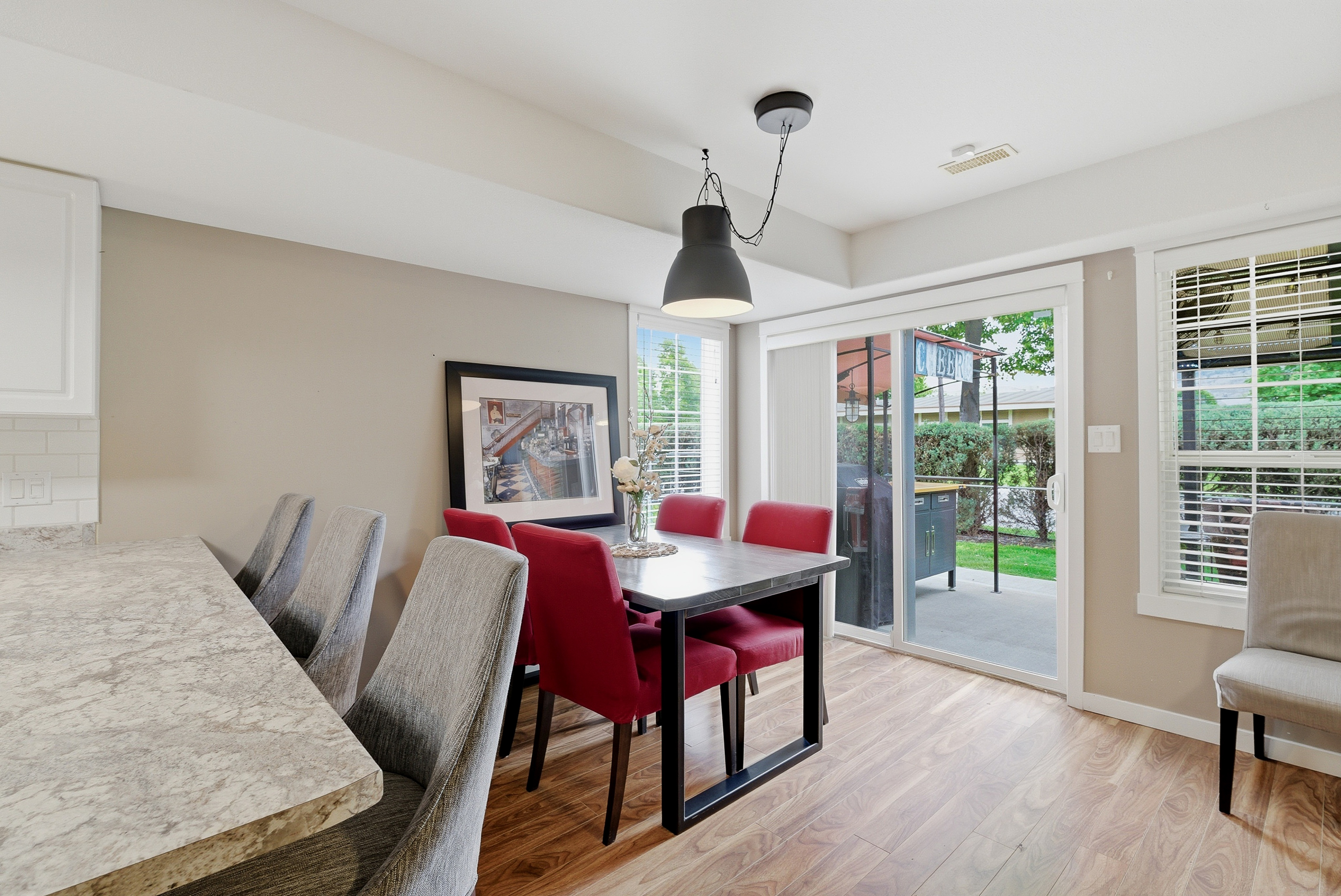 Interior kitchen and main living area at 43-1836 Greenfield Avenue