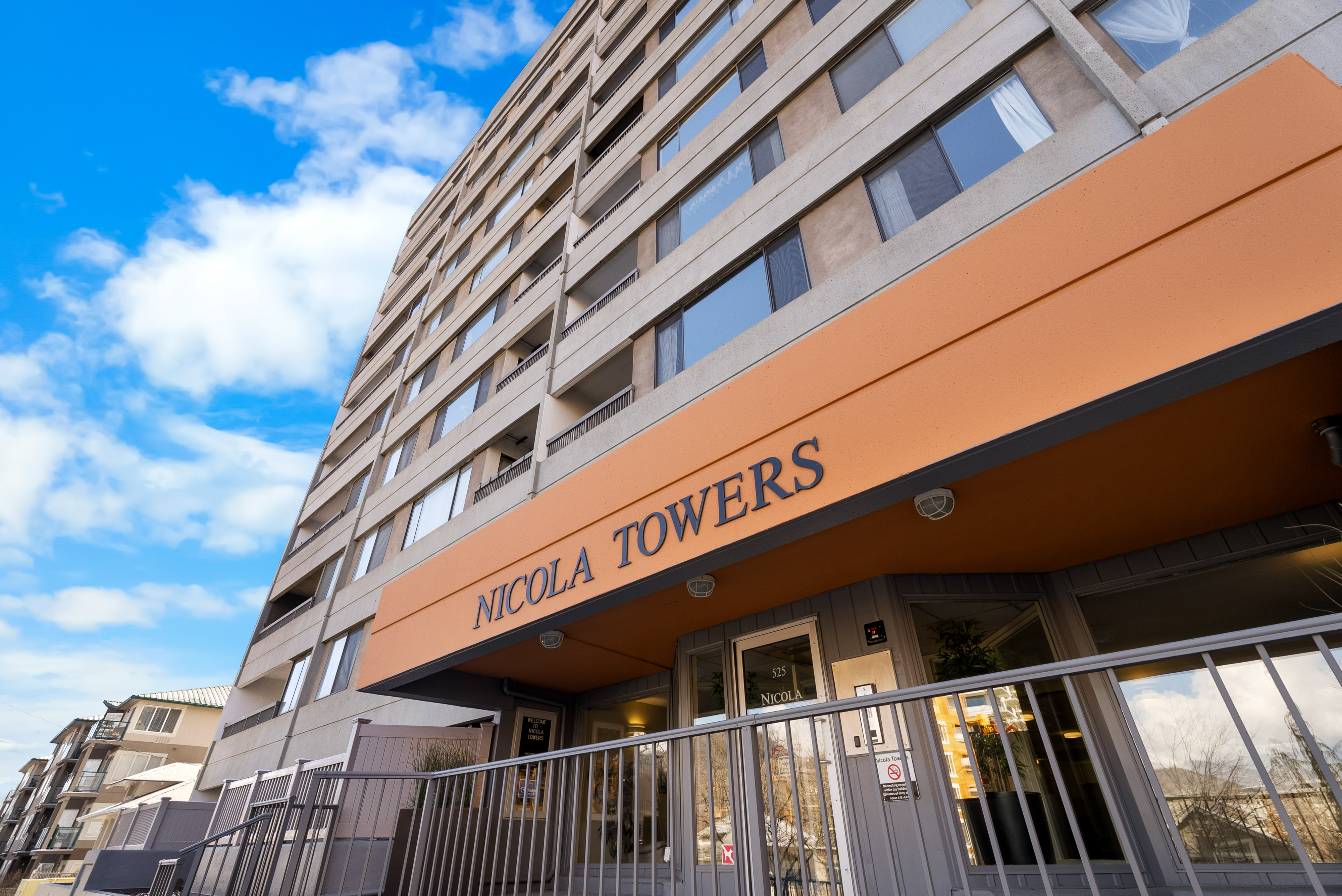 Nicola Towers signed entrance